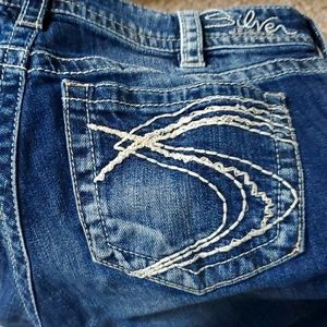 Silver Suki Bootcut Jeans size 30/32